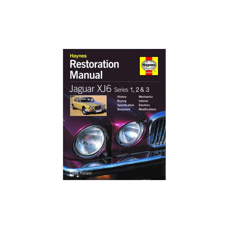 Jaguar XJ6 Restoration Manual