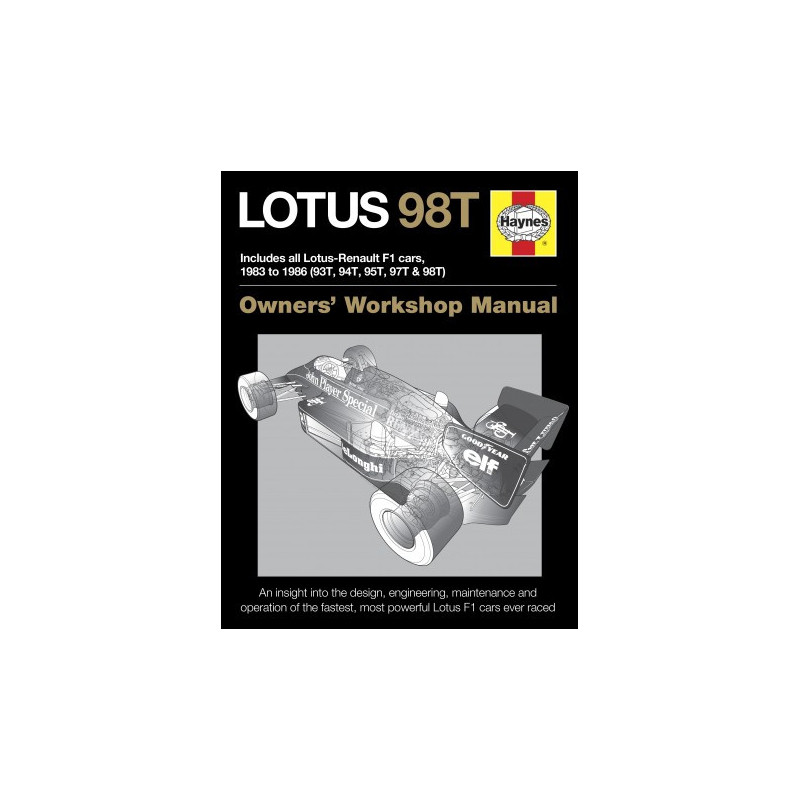 Lotus 98T Owners' Workshop Manual