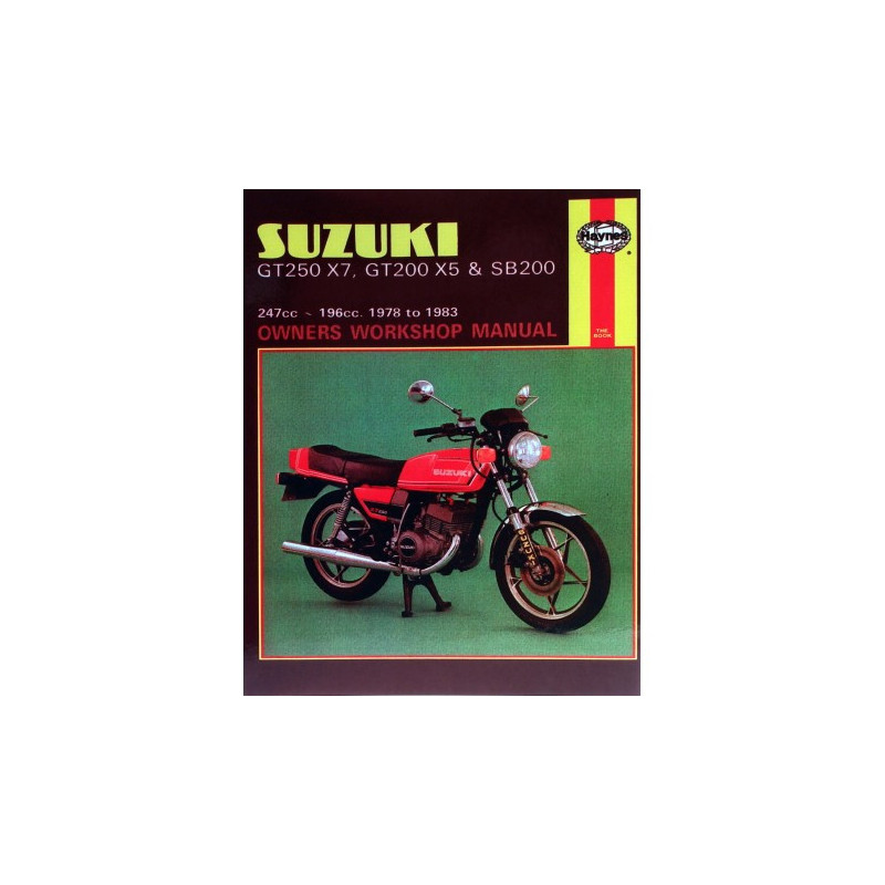 Suzuki GT250X7 GT200X5 & SB200 Twins 1978 - 1983