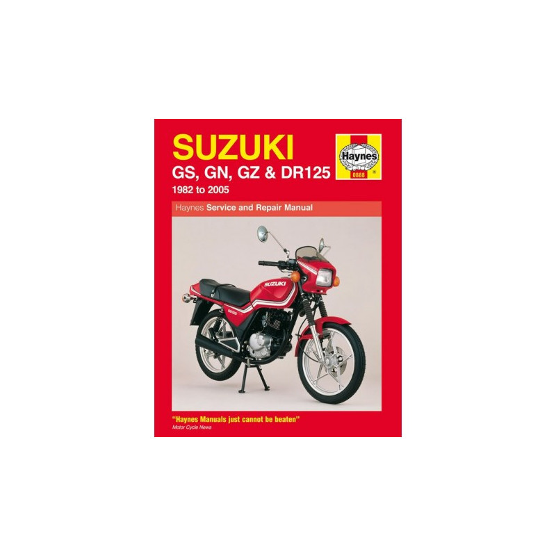 Suzuki GS GN GZ & DR125 Singles 1982 - 2005