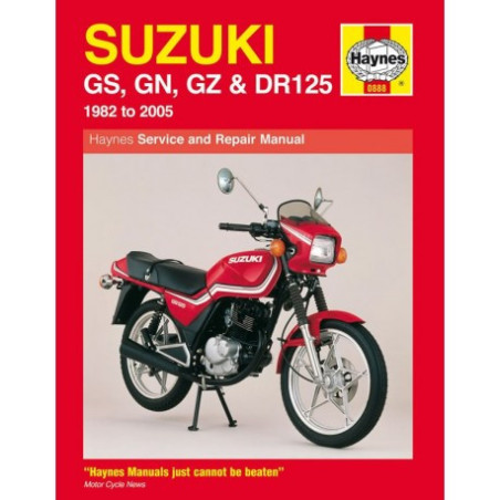 Suzuki GS GN GZ & DR125 Singles 1982 - 2005