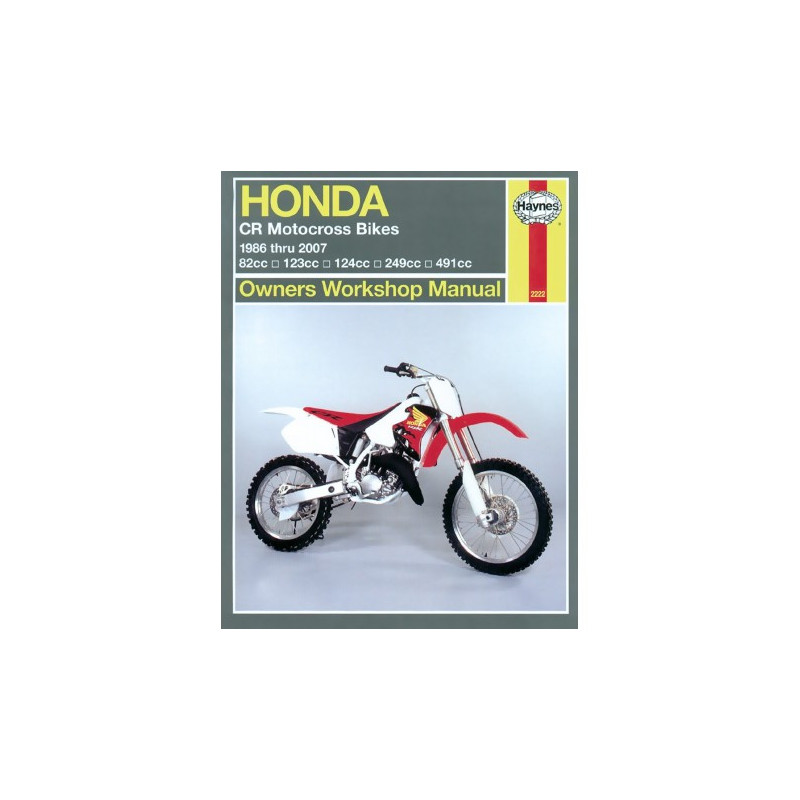 Honda CR Motocross Bikes 1986 - 2007