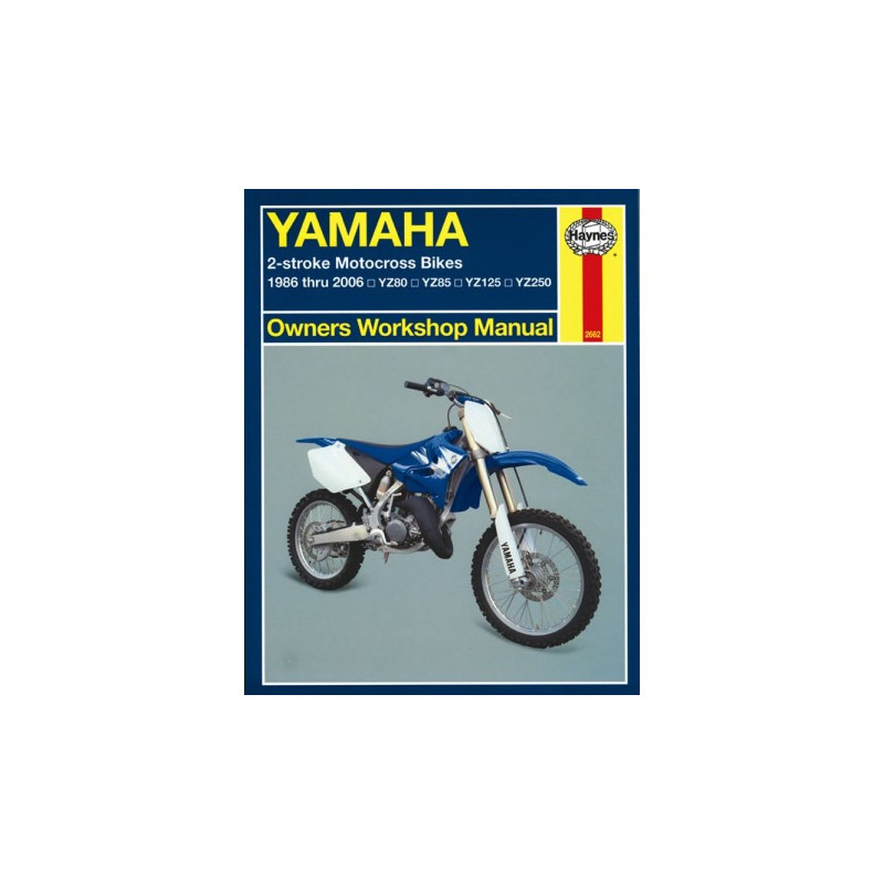 Yamaha 2-stroke Motocross Bikes 1986 -20 06