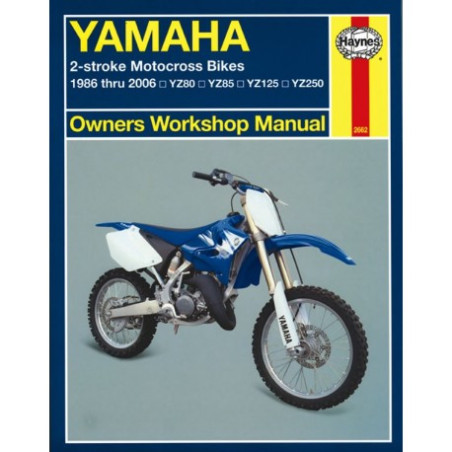 Yamaha 2-stroke Motocross Bikes 1986 -20 06