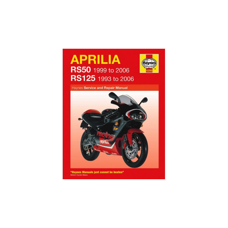 Aprilia RS50 1999 - 2006 & RS125 1993 - 2006