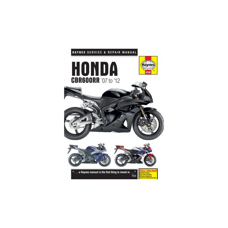 Honda CBR600RR 2007 - 2012