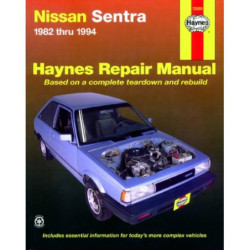 Nissan Sentra Haynes Repair Manual for 1982 thru 1994 covering  Sedan Coupe Wagon gasoline engine models