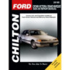 Ford Crown Victoria/Grand Marquis Chilton Repair Manual for 1989-10 covering all models except the Mercury Marauder