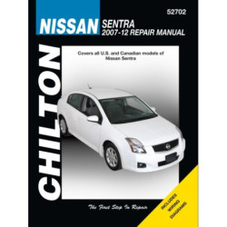 Nissan Chilton Repair Manual covering all Sentra models for 2007-12