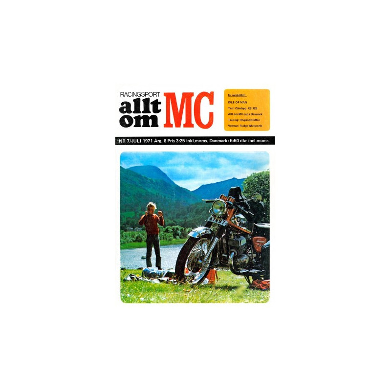 Allt om MC nr 7  1971