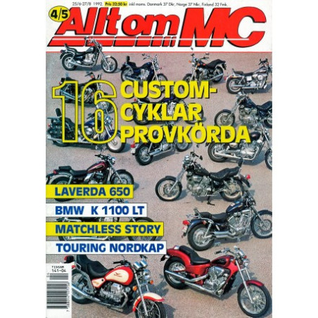 Allt om MC nr 4  1992