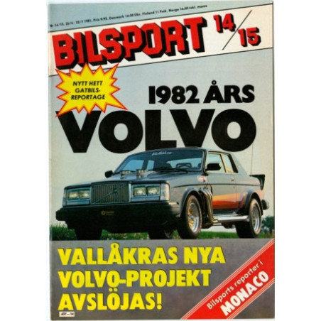 Bilsport nr 14  1981