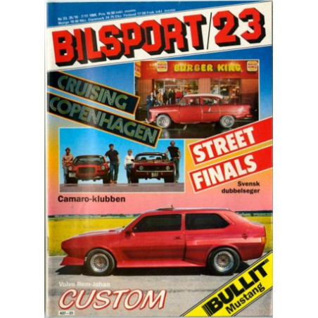 Bilsport nr 23  1984