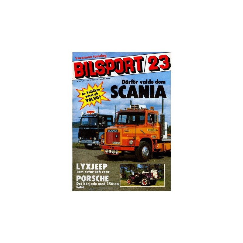 Bilsport nr 23  1979