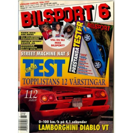 Bilsport nr 6  1993