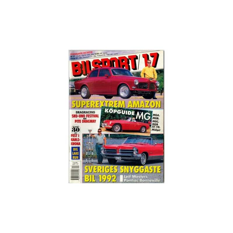 Bilsport nr 17  1992