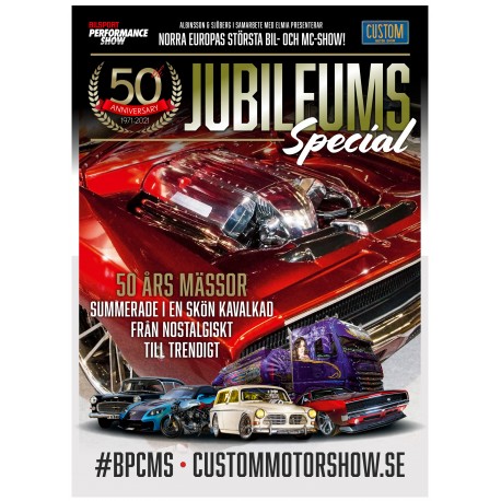 Jubileumstidning Bilsport Performance & Custom Motor Show