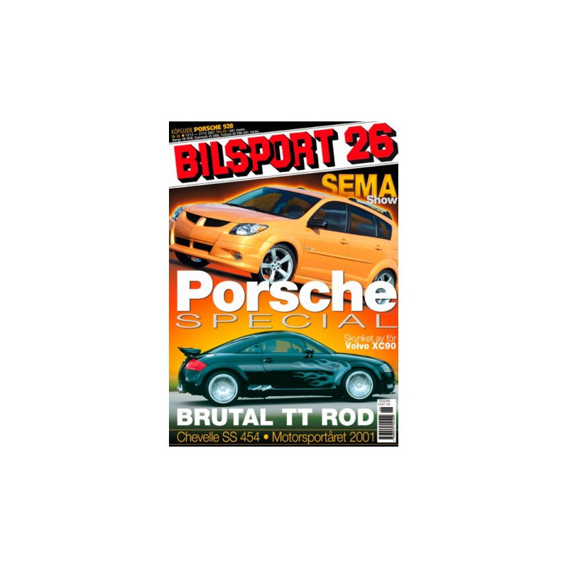 Bilsport nr 26  2001