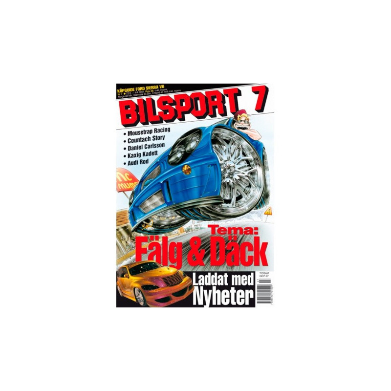 Bilsport nr 7  2001