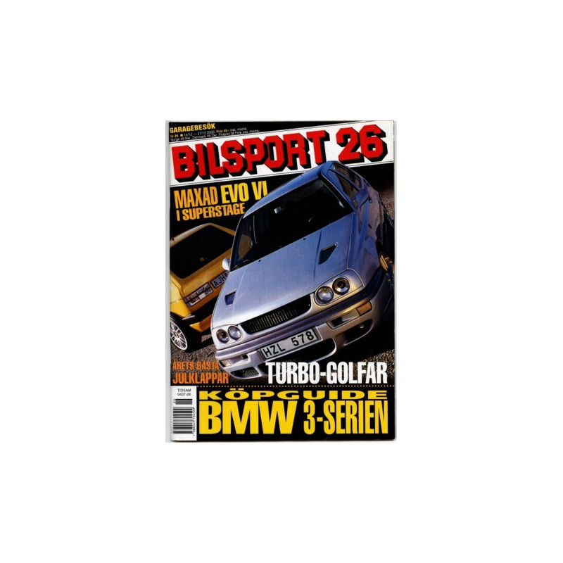 Bilsport nr 26  2000