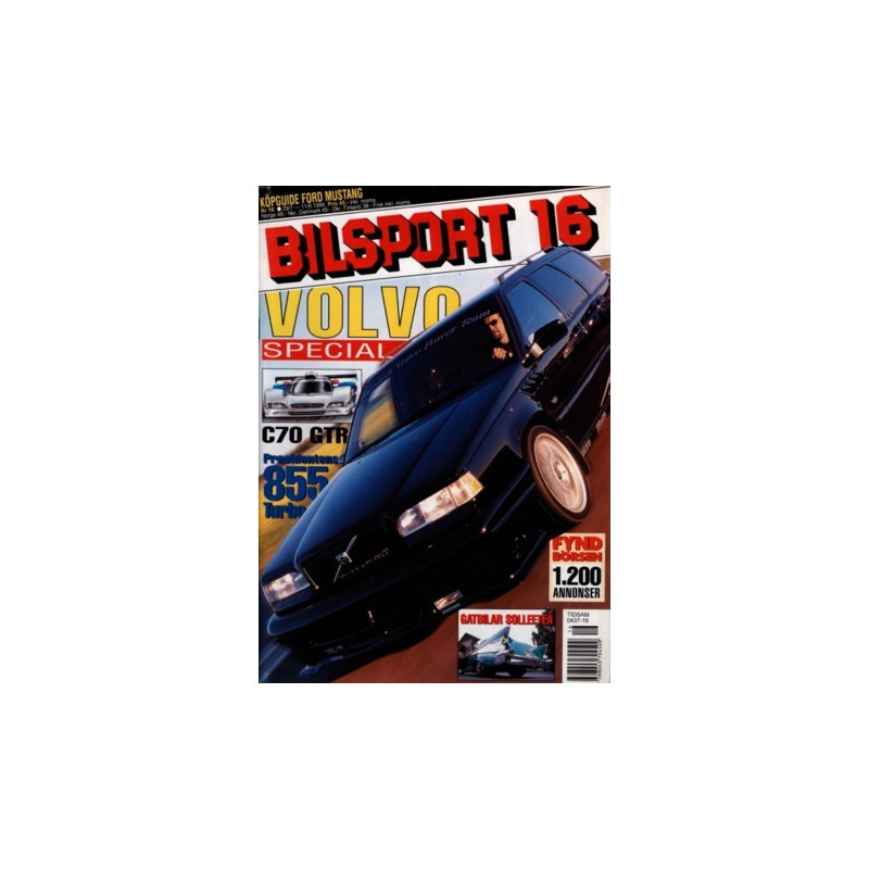 Bilsport nr 16  1999