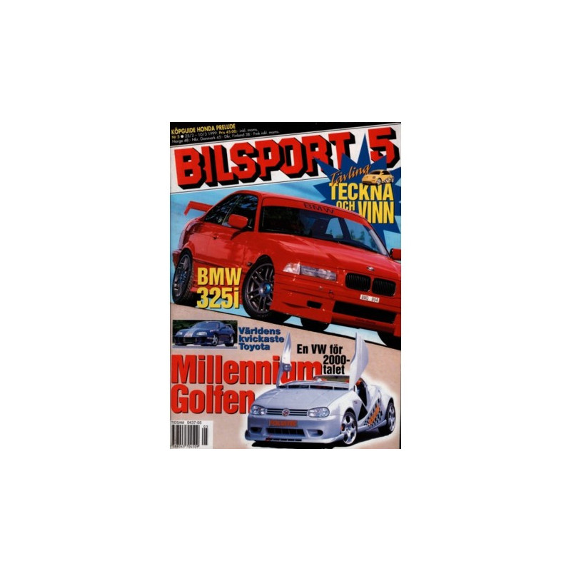 Bilsport nr 5  1999