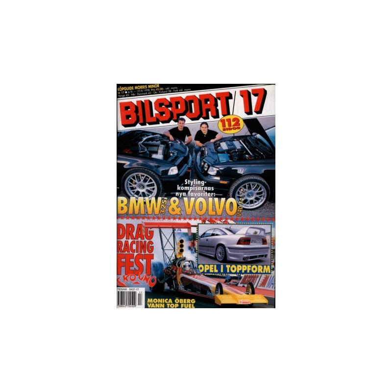 Bilsport nr 17  1998