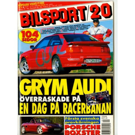 Bilsport nr 20  1996