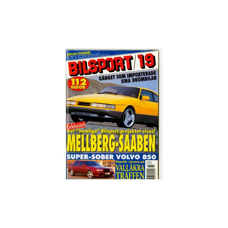 Bilsport nr 19  1996