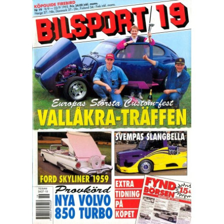 Bilsport nr 19  1993