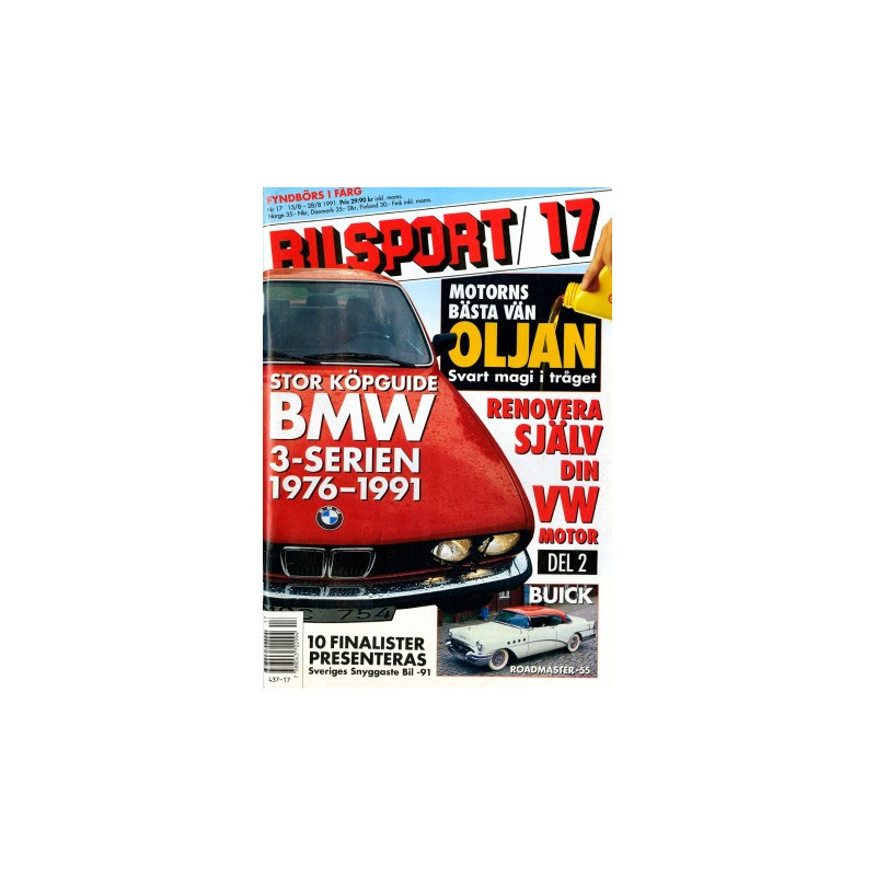 Bilsport nr 17  1991