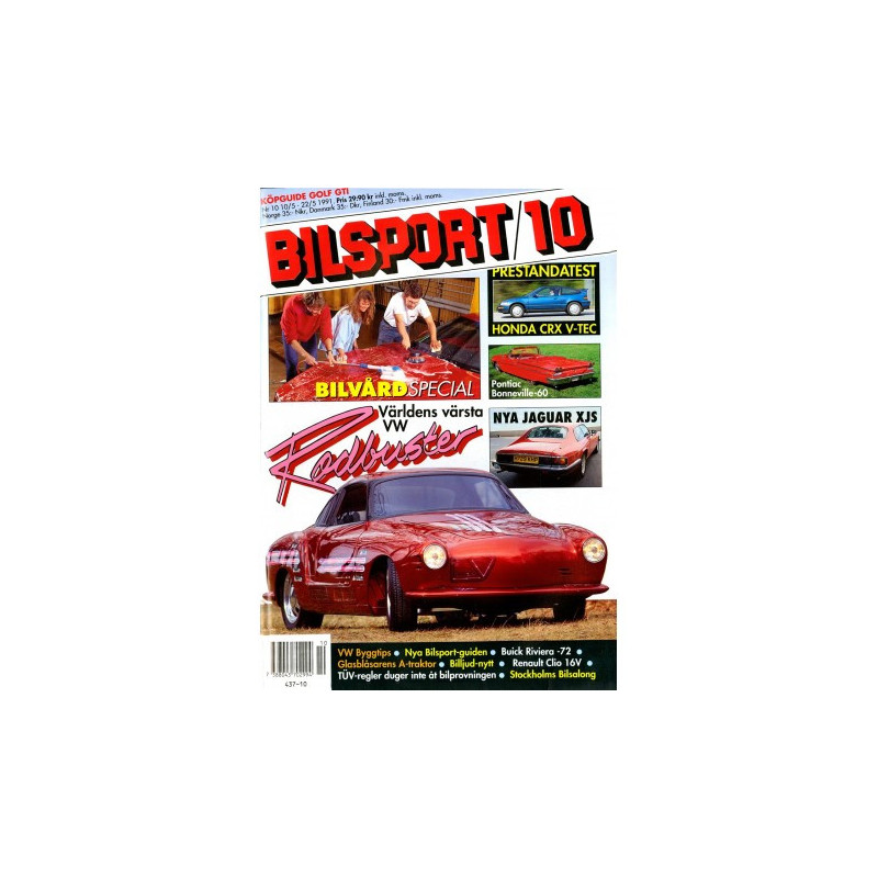 Bilsport nr 10  1991