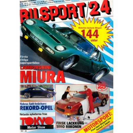 Bilsport nr 24  1987