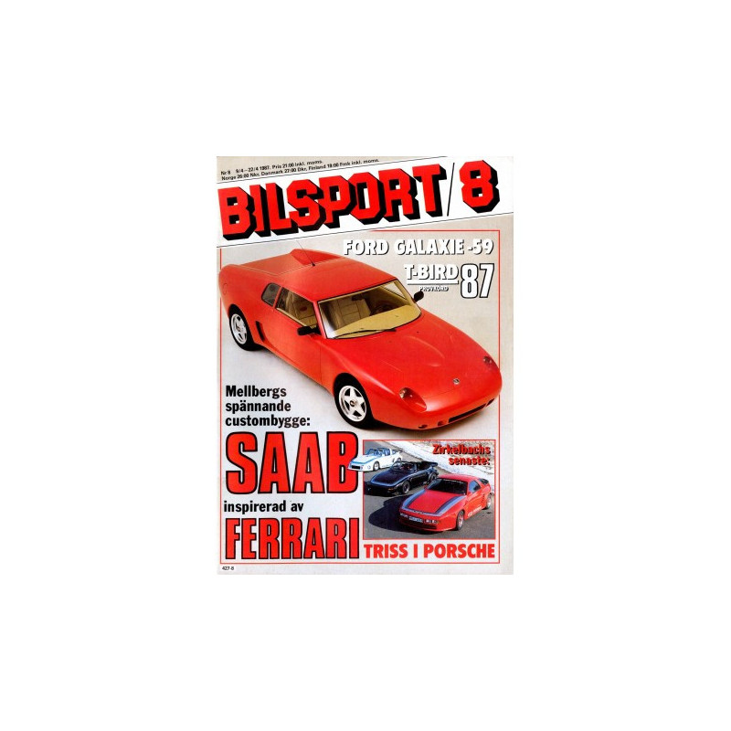 Bilsport nr 8  1987