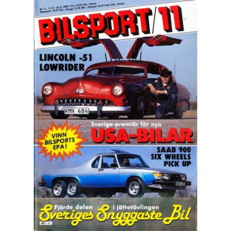 Bilsport nr 11  1983