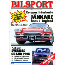 Bilsport nr 9  1978