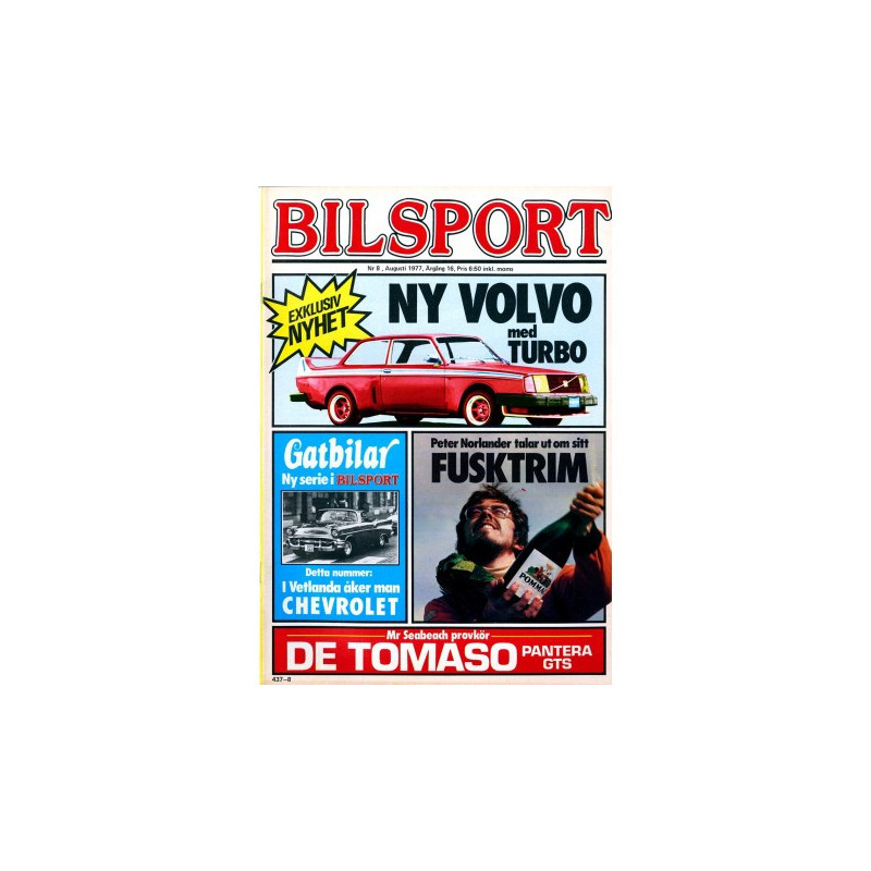 Bilsport nr 8  1977