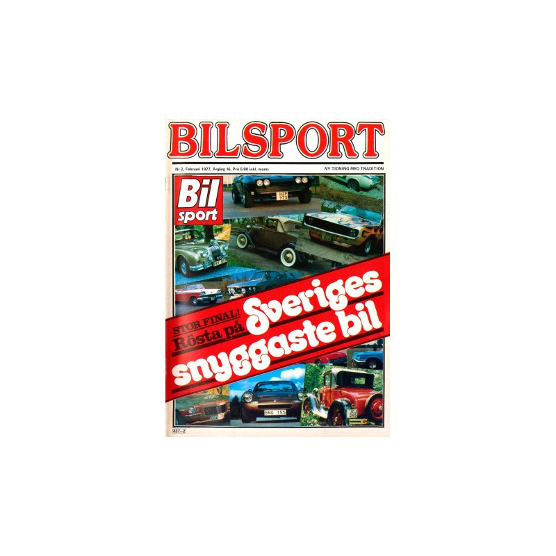 Bilsport nr 2  1977