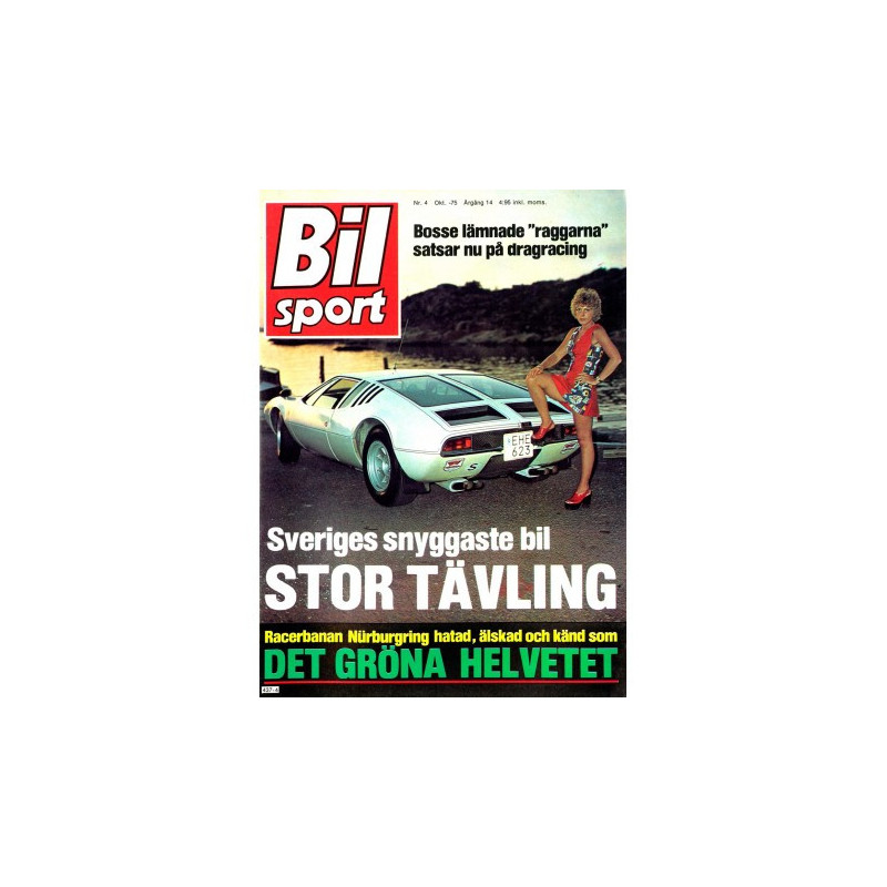 Bilsport nr 4  1975