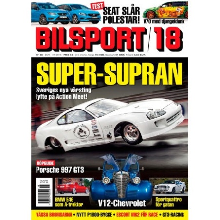 Bilsport nr 18 2016