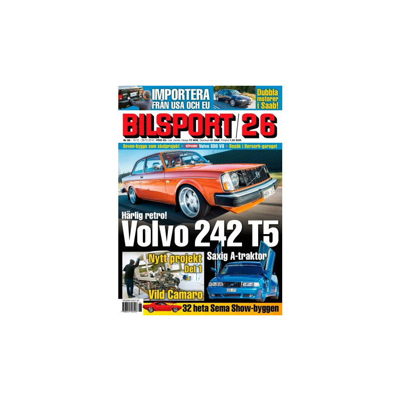 Bilsport nr 26 2016