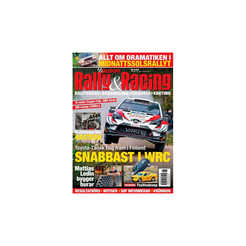 Bilsport Rally & Racing nr 6 2019