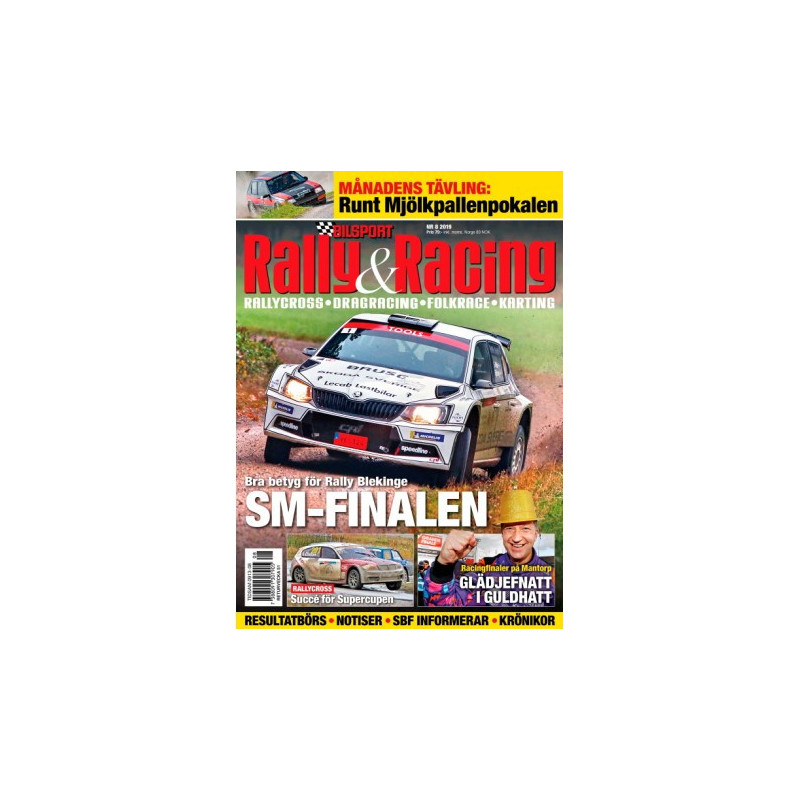 8 nr Rally & Racing 8 nr Rally & Racing