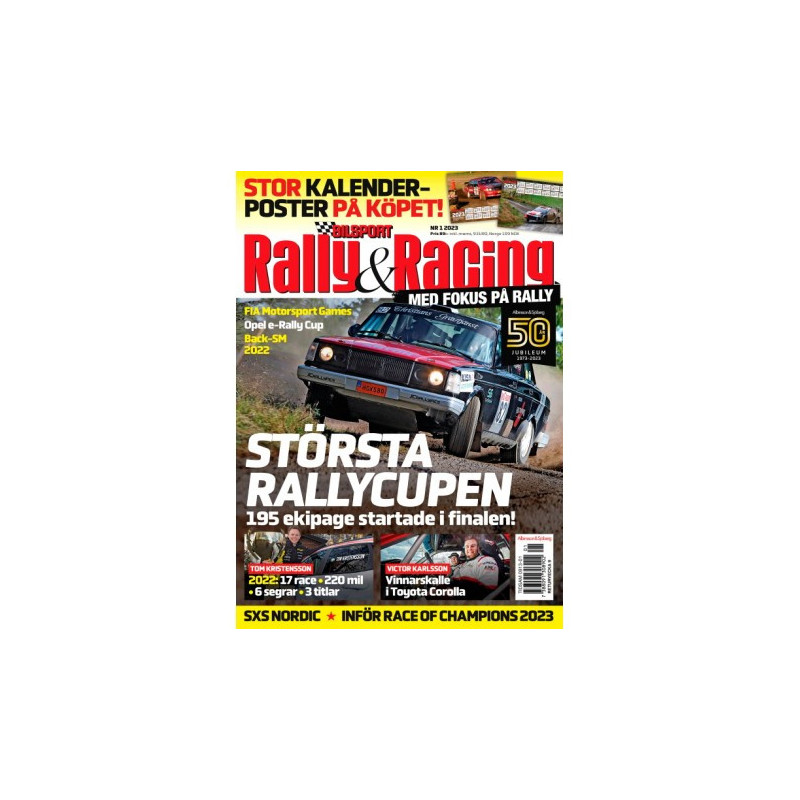 3nr Rally&Racing 149kr