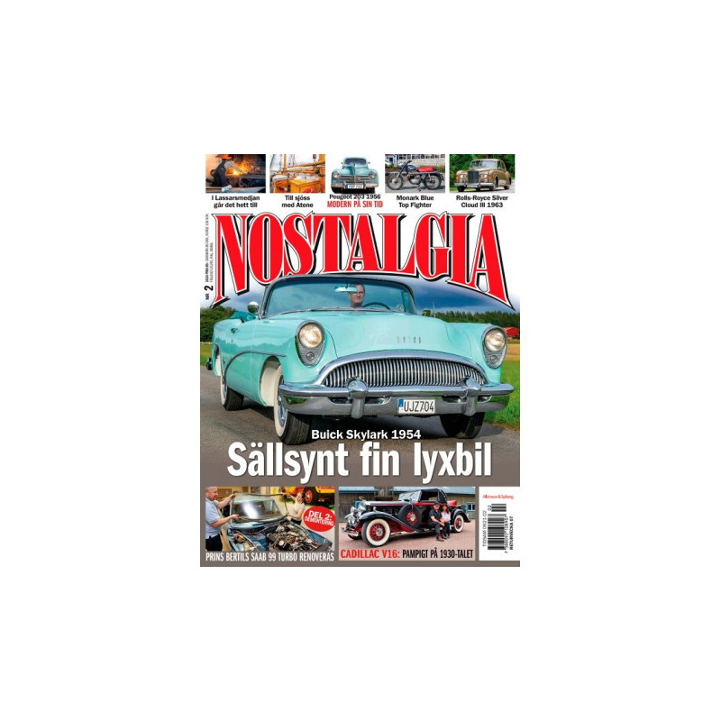 Samarbete med Motorhistoriska Sällskapet: Nostalgia 5 nr 299 kr