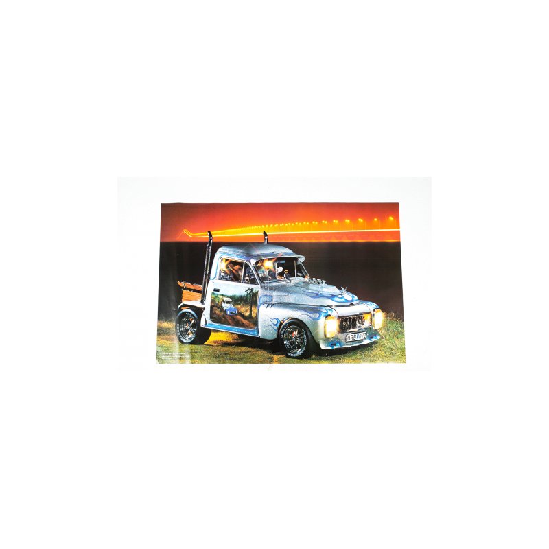 Vintageposter Bilsport Volvo Duett -61