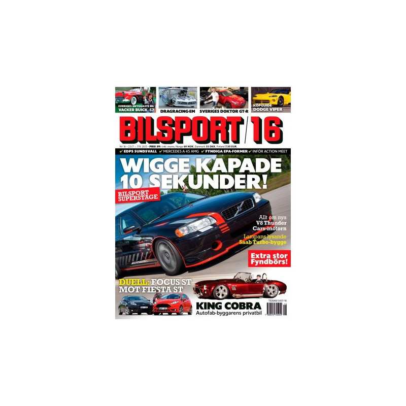 Bilsport nr 16 2013